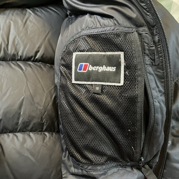 Berghaus Puffer Jacket Liskamm Down 650 Mens M Insulated Outdoor Winter Pertex - Picture 11 of 15